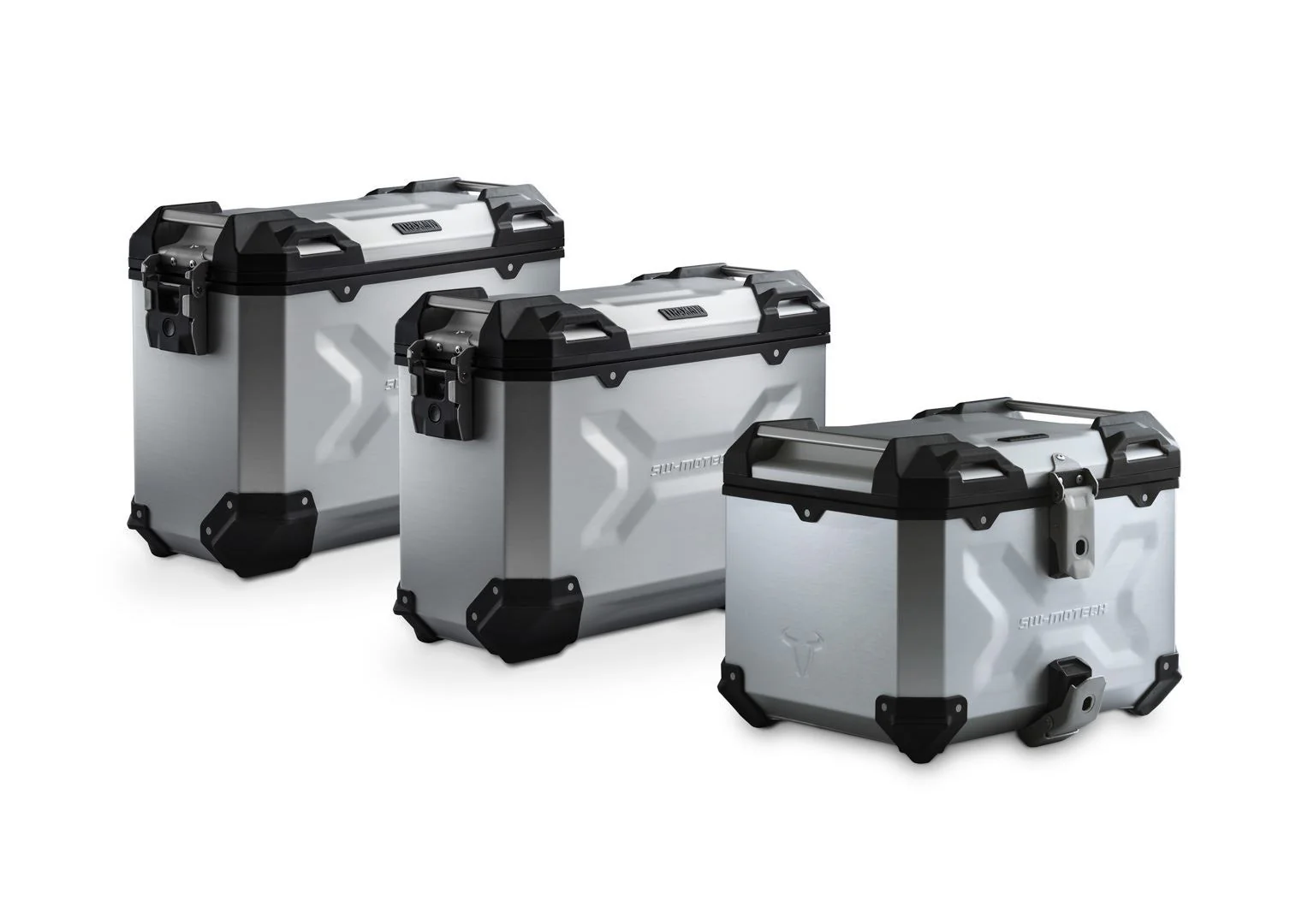 Adventure-Set Luggage Silver. Honda CB500X (13-) NX500 (23-). - Image 5