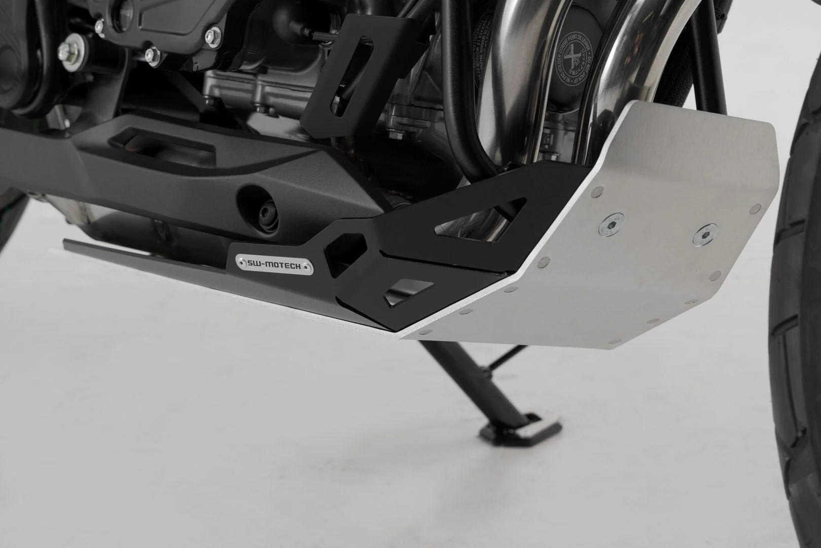 Engine guard Honda CB500X (18-) Black/Silver - Image 3