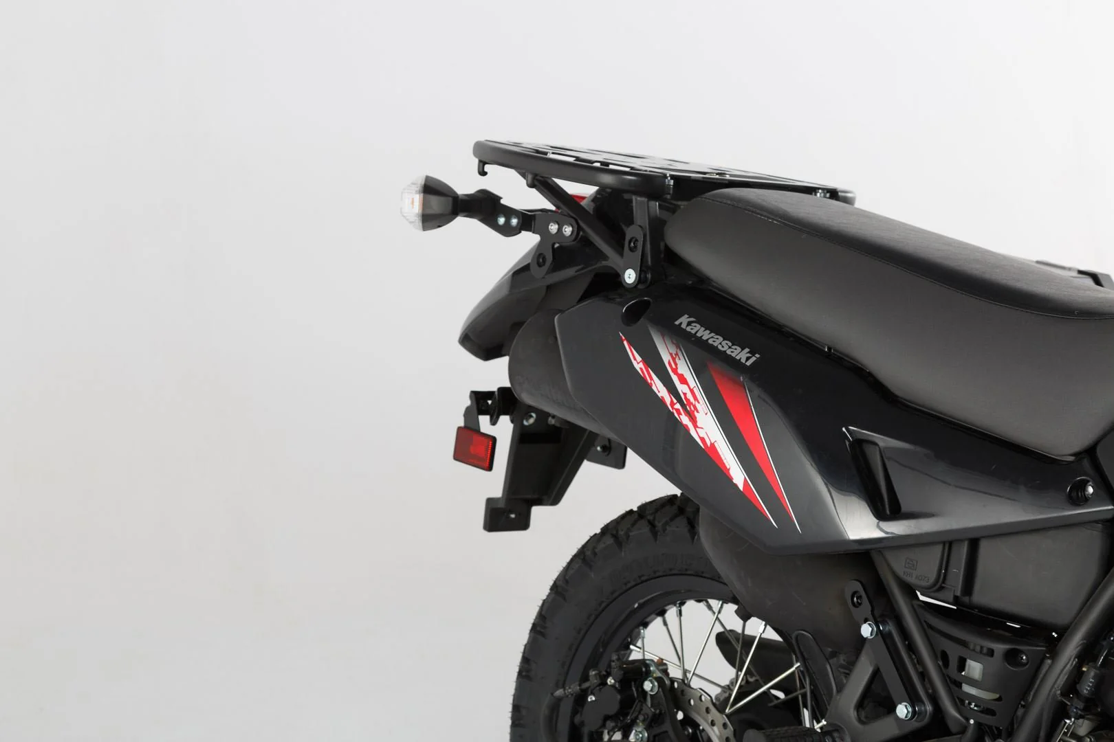 EVO Side Carriers Kawasaki KLR650 (08-) Reinforced Black - Image 3