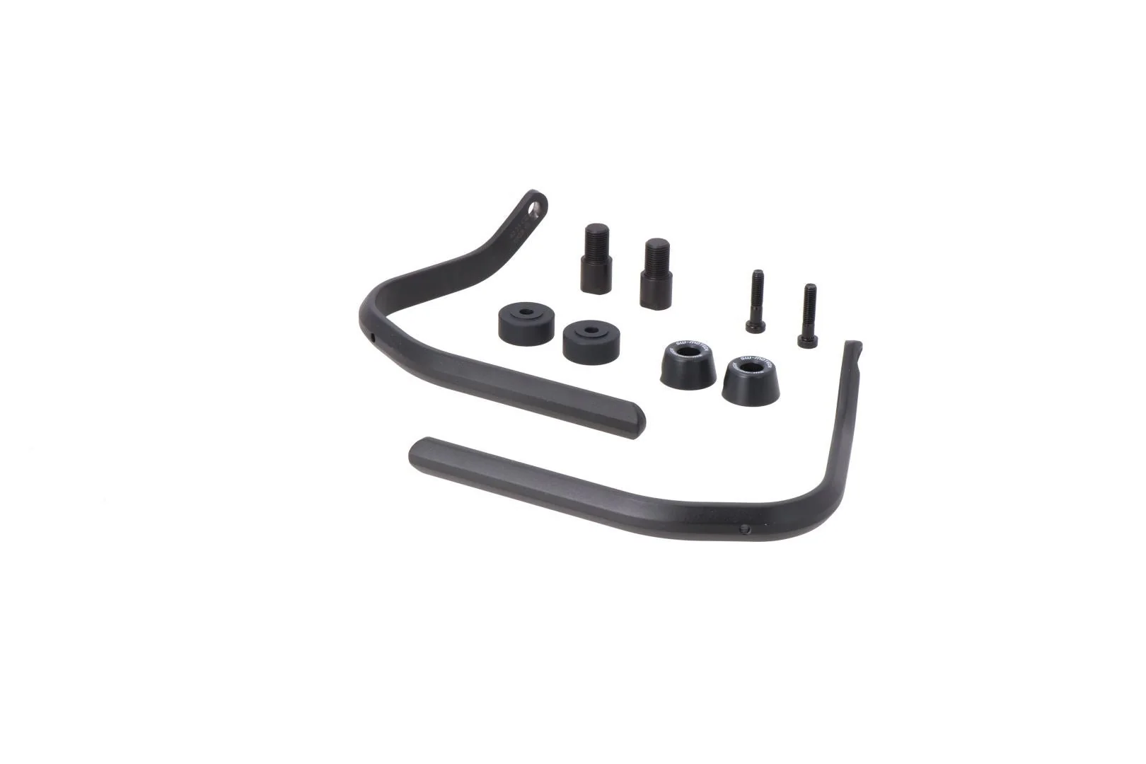 Handguard mounting kit Black. MV Agusta Brutale 800, Yamaha models.