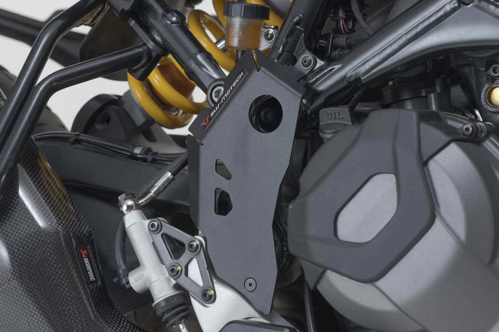 Heel guard Ducati DesertX (22-) Black