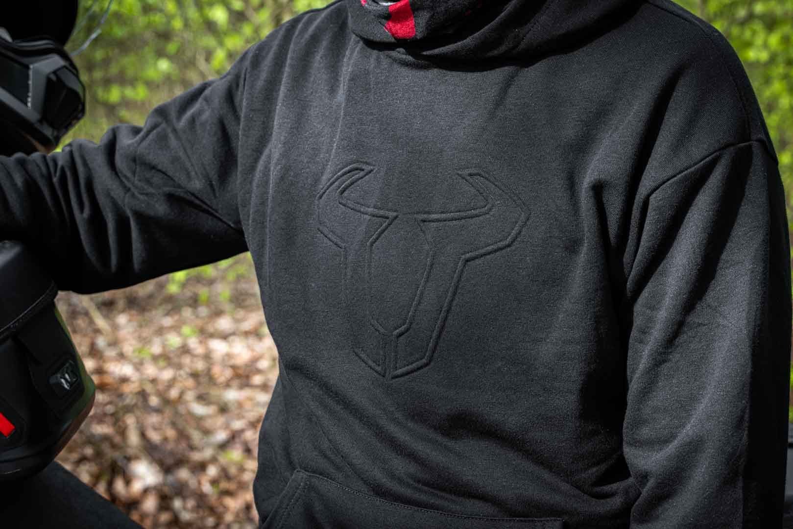 Hoodie - Black Edition Street Line. Black. Unisex. Size XXL. - Image 3