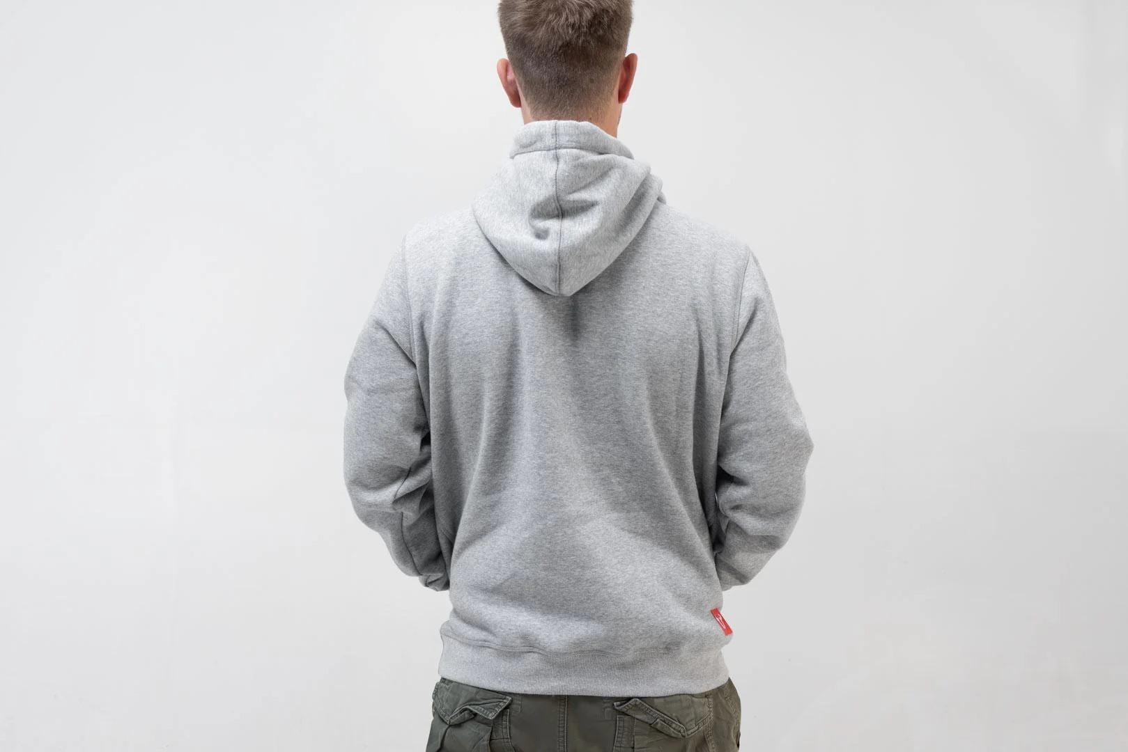 Hoodie Street Line. Grey. Unisex. Size XXL. - Image 2