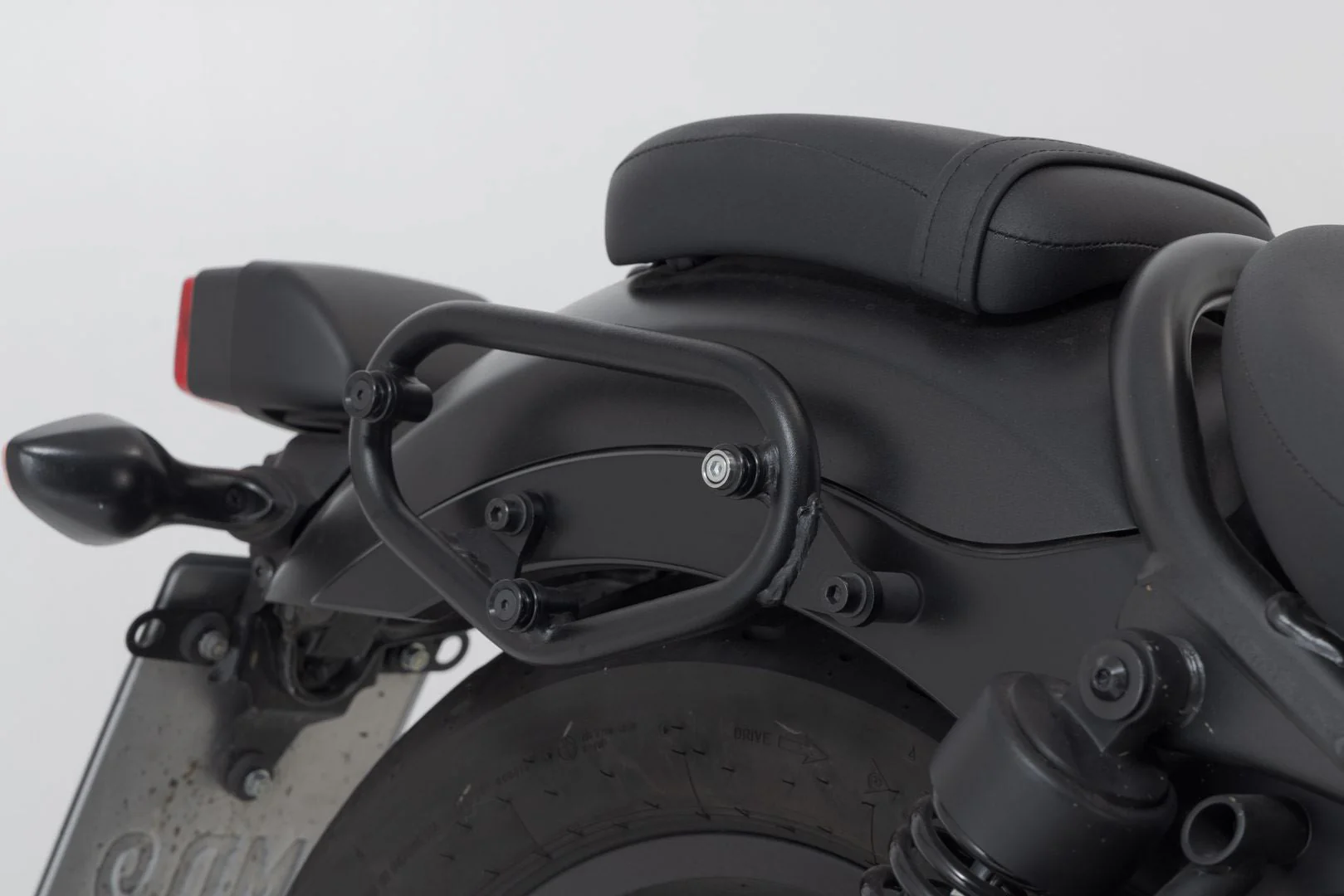 Legend Gear side bag system LC Black Edition Honda CMX500 Rebel (16-). - Image 3