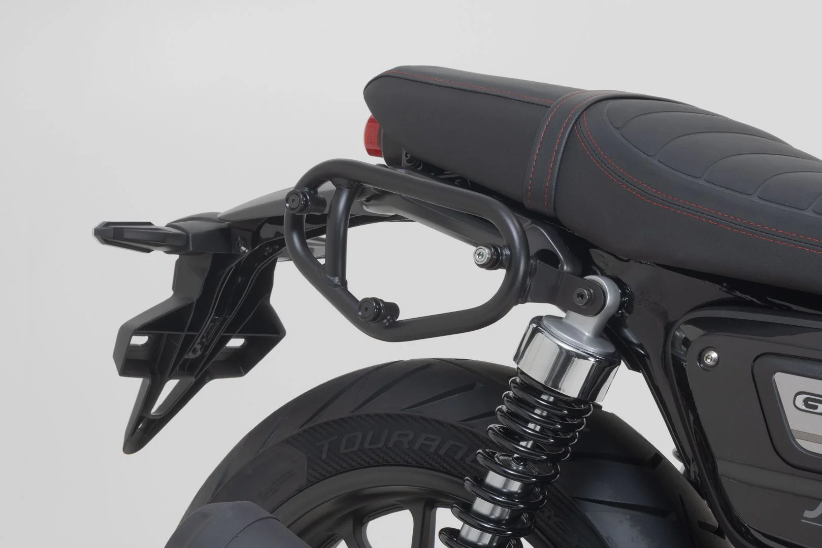 Legend Gear side bag system LC Black Edition Honda GB350S (24-). - Image 3