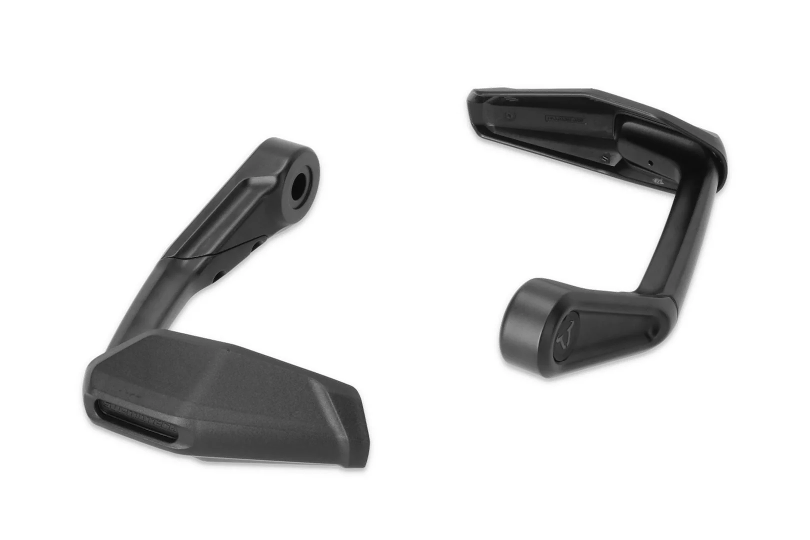 Lever Guards Honda CB650R (18-), Kawasaki Z650 (16-) with Wind Protection Black