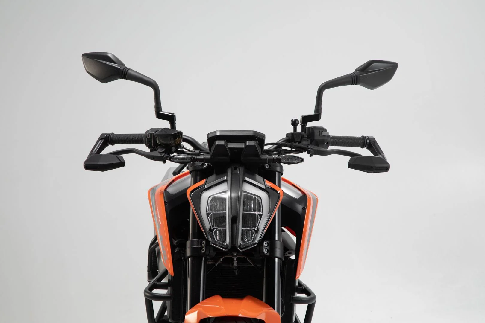Lever Guards KTM 790/890 Duke, 1290 Super Duke R with Wind Protection Black - Image 2