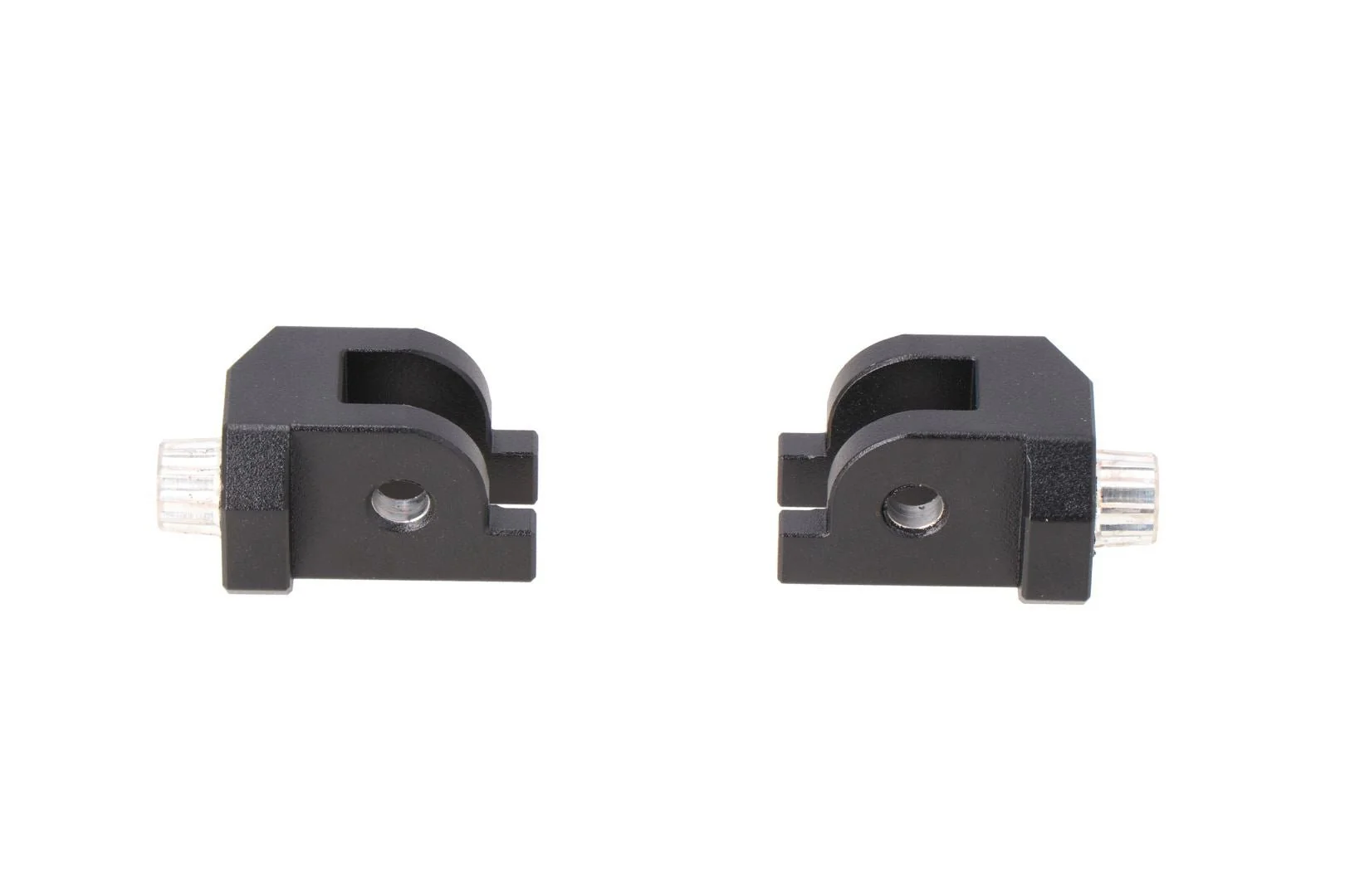Mounting kit for EVO footrest Black. Triumph Tiger 1200 models (22-).