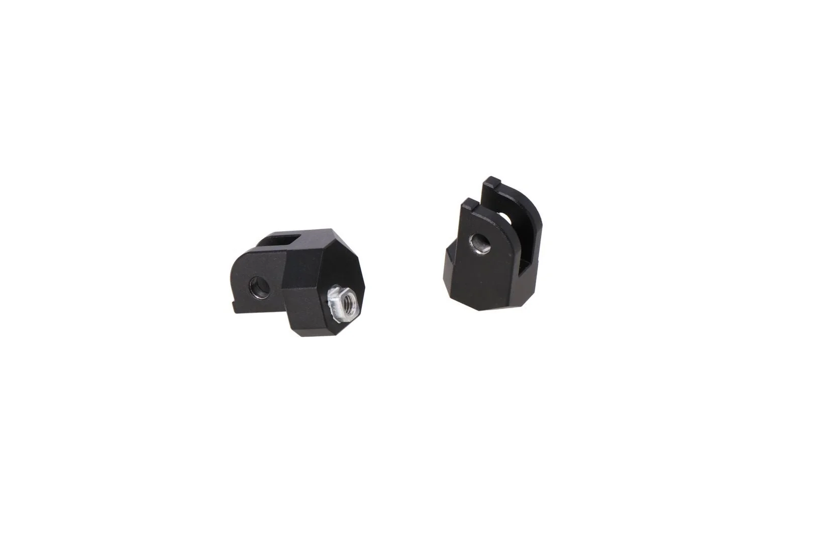 Mounting kit for ION footrest Black. Honda XL650V / XL700V Moto Mori. X Cape.