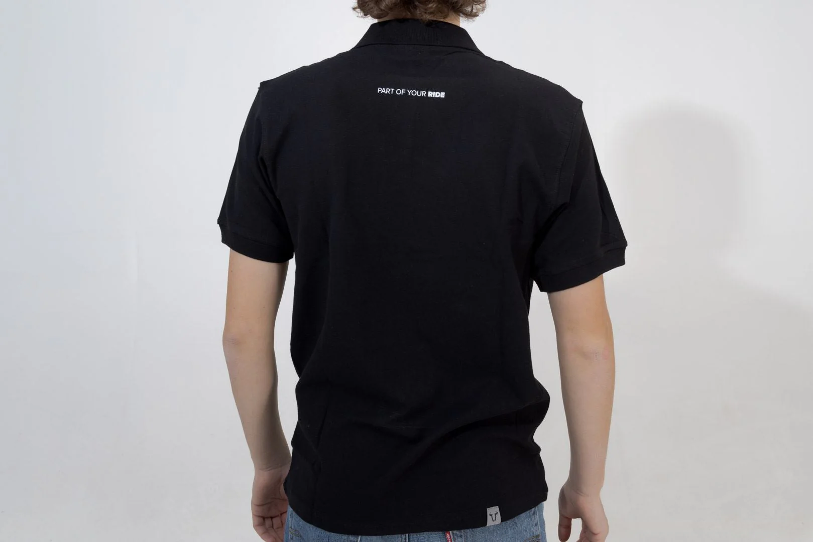 Polo shirt Core Line. Black. Men. Size L. - Image 4