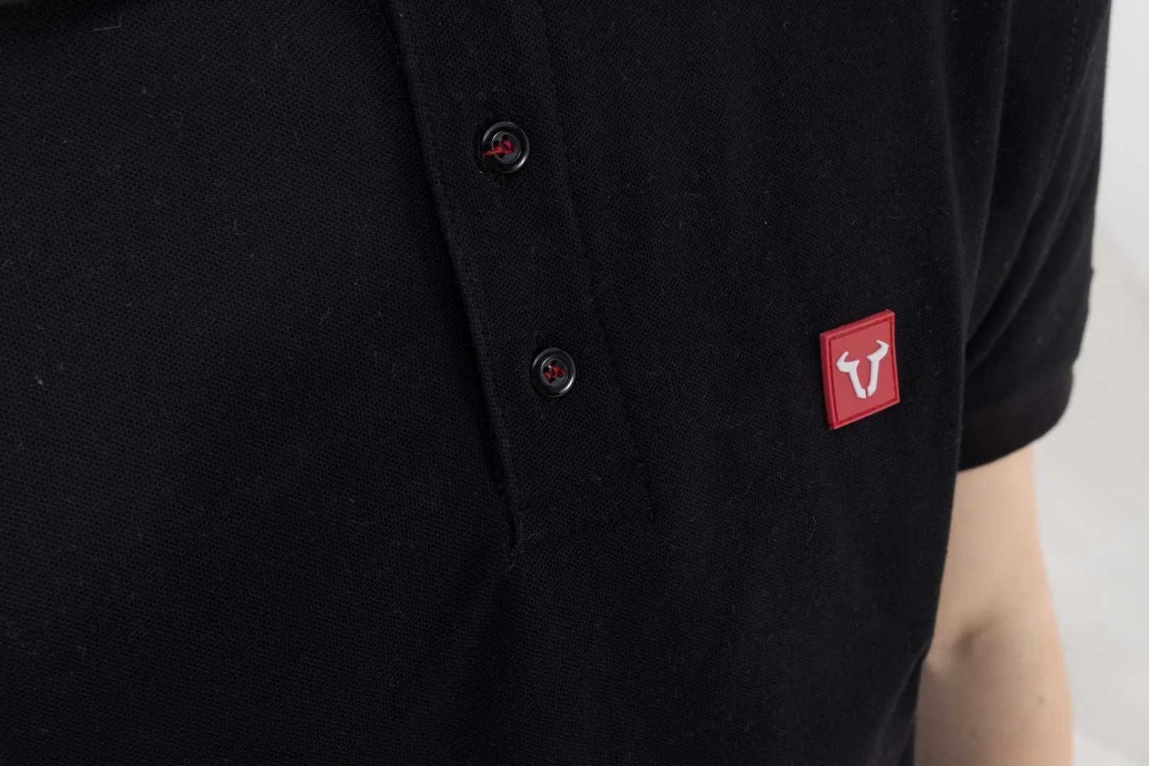 Polo shirt Core Line. Black. Men. Size XL. - Image 2