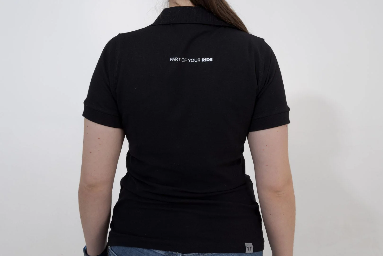 Polo shirt Core Line. Black. Women. Size S. - Image 4
