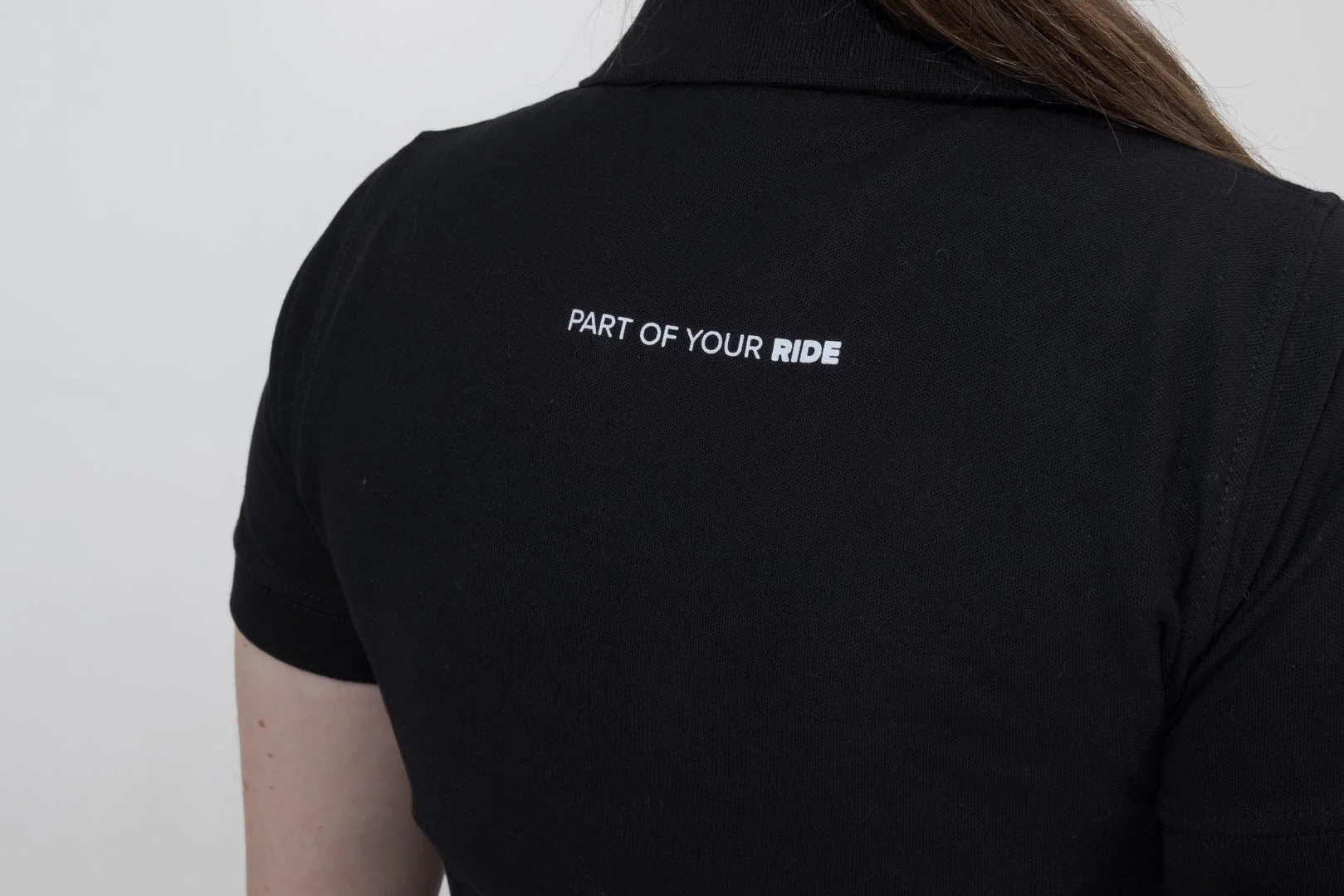 Polo shirt Core Line. Black. Women. Size S. - Image 5