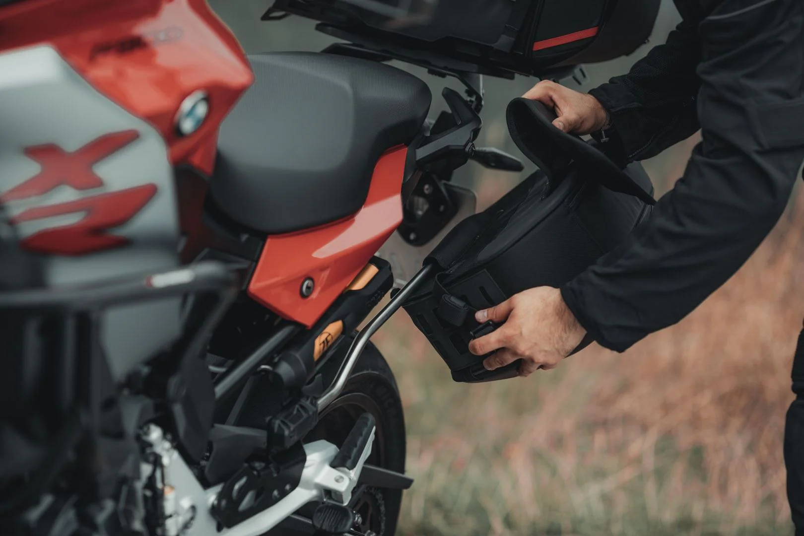 PRO BLAZE H Saddlebag Set Triumph Street Triple(15-),Daytona 675(13-) Black - Image 5
