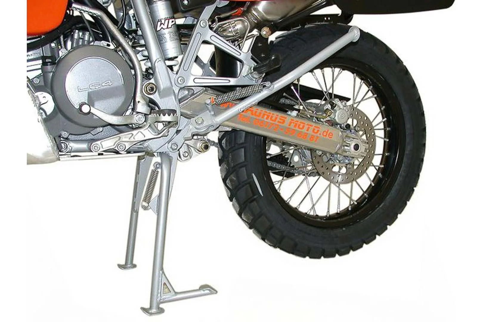 Side Stand For Mounting to Centerstand Silver - Image 2