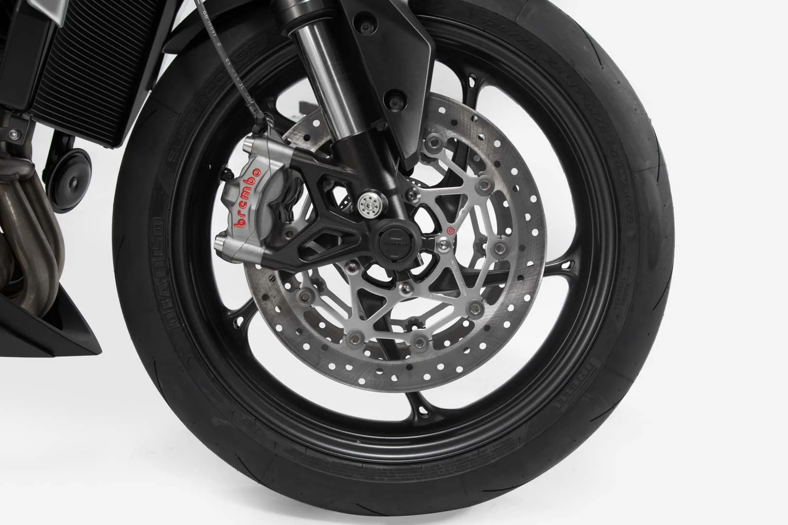 Slider set for front axle Yamaha YZF-R1 (15-) / YZF-R6 (16-) Black - Image 2
