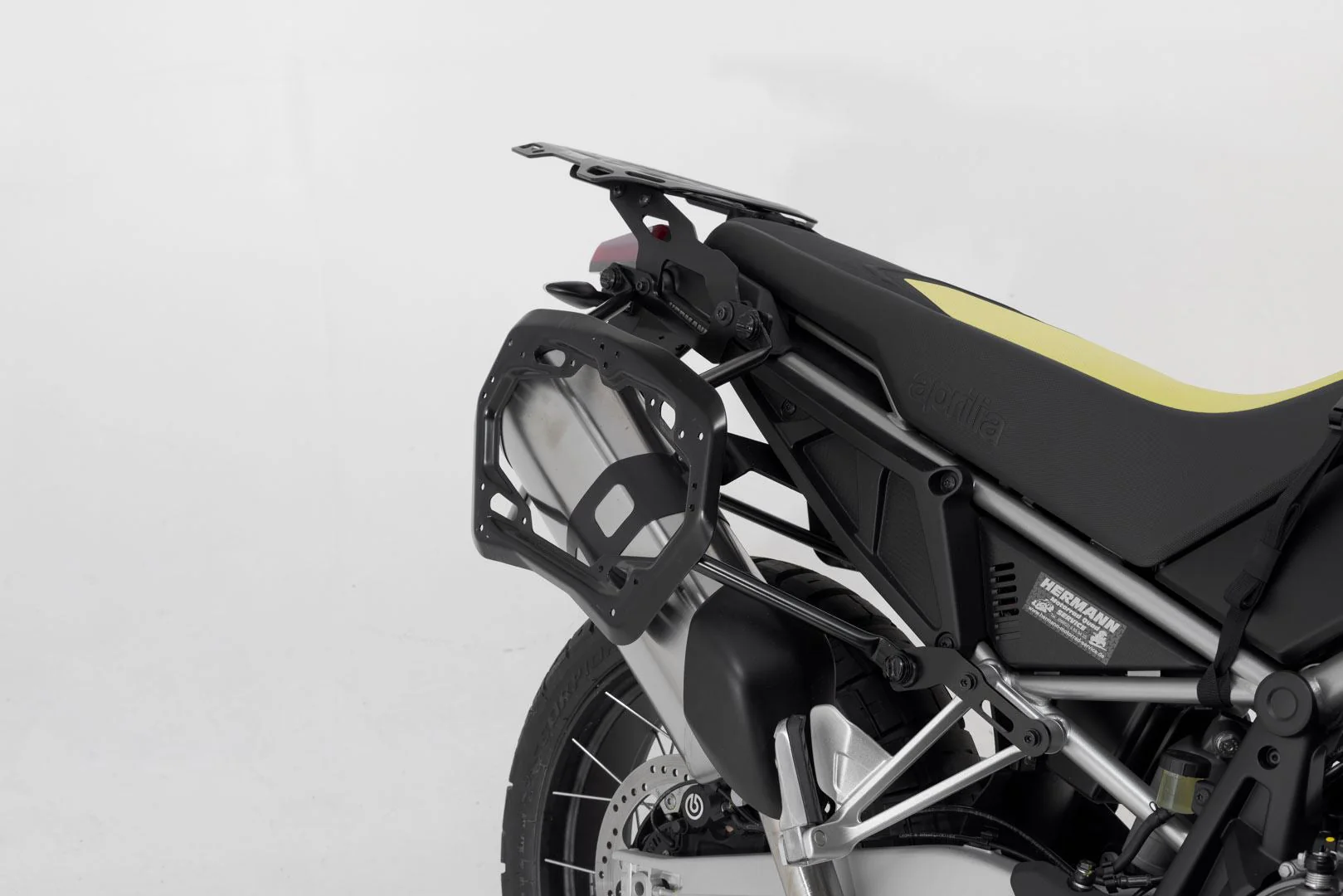 TRAX ADV Aluminium Case System 45/37 litre Aprilia Tuareg 660 (21-) Silver - Image 3