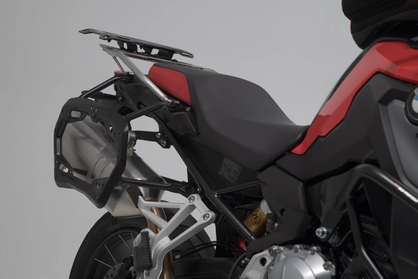 TRAX ADV Aluminium Case System 45/37 litre BMW F750GS, F850GS/Adv (17-) Black - Image 3
