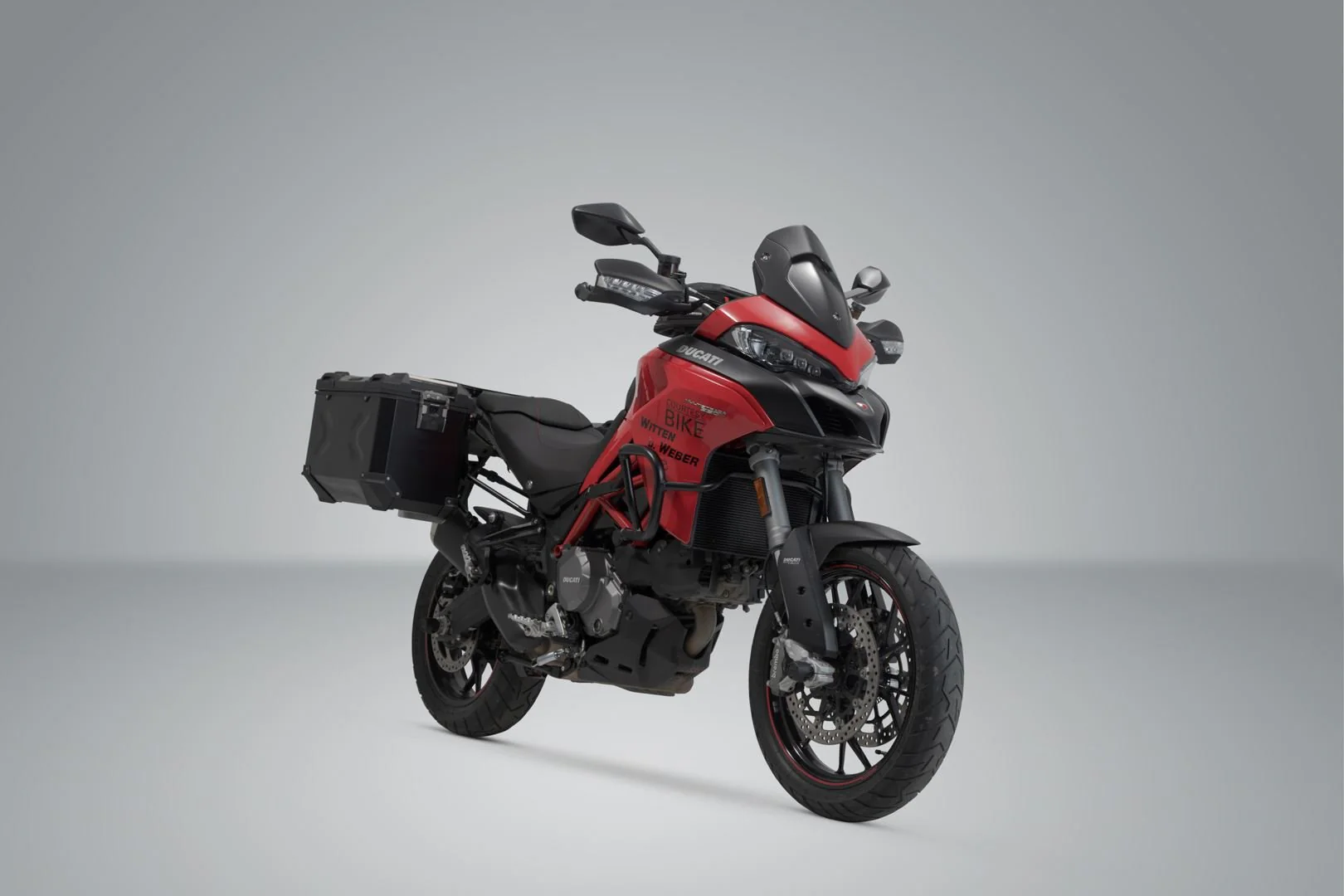 TRAX ADV Aluminium Case System 45/45 litre Ducati Multistrada 1200/1260/950 (15-)  Black - Image 2