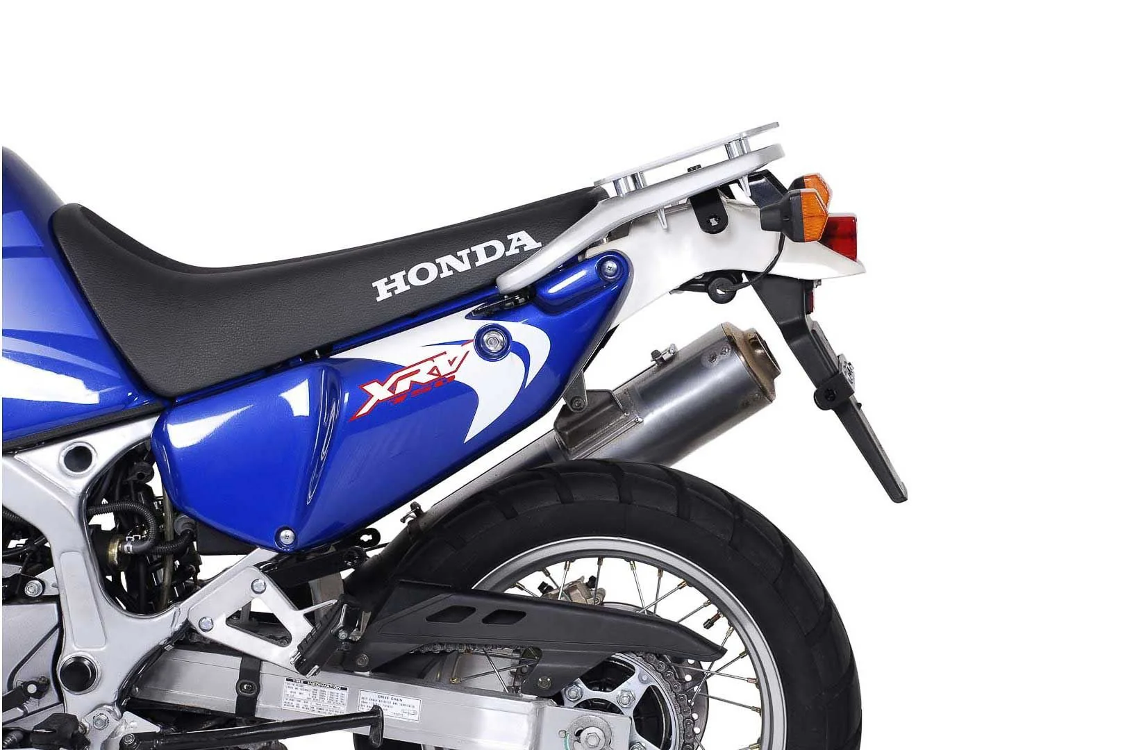 TRAX ADV Aluminium Case System 45/37 litre Honda XRV750 Africa Twin (92-03) Silver - Image 3