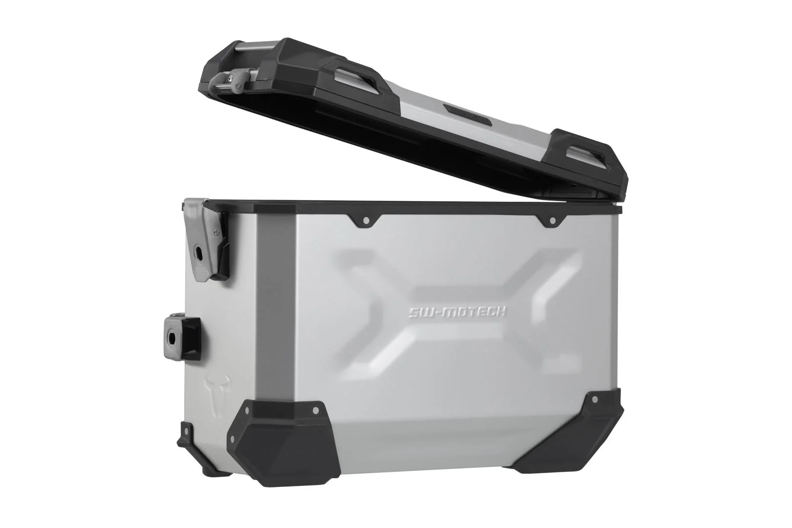 TRAX ADV Aluminium Case System 45/45 litre BMW R 1200 R/RS, R 1250 R/RS Silver - Image 4