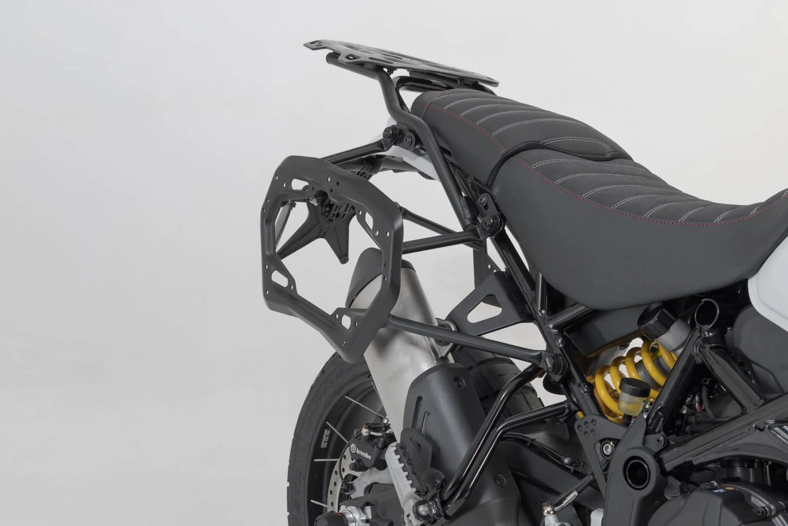 TRAX ADV aluminum case system US model Ducati DesertX (22-) 45/37 Litre Black - Image 3