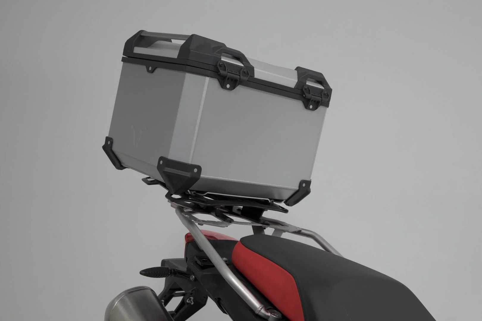 Trax ADV Top Case System BMW F750/850GS (17-) For stainless steel rack Silver - Image 4