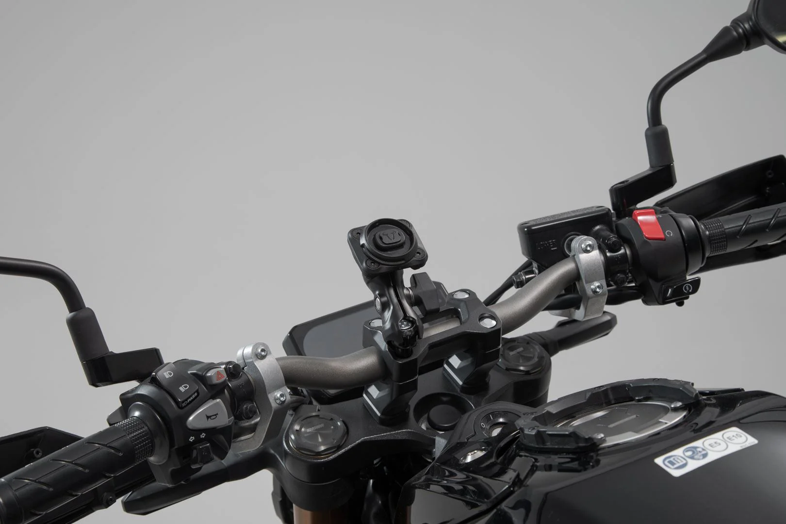 Universal GPS Mount Kit with T-Lock Smartphone Big Incl. 2" Socket Arm, for Handlebar/Mirror Thread - Image 2