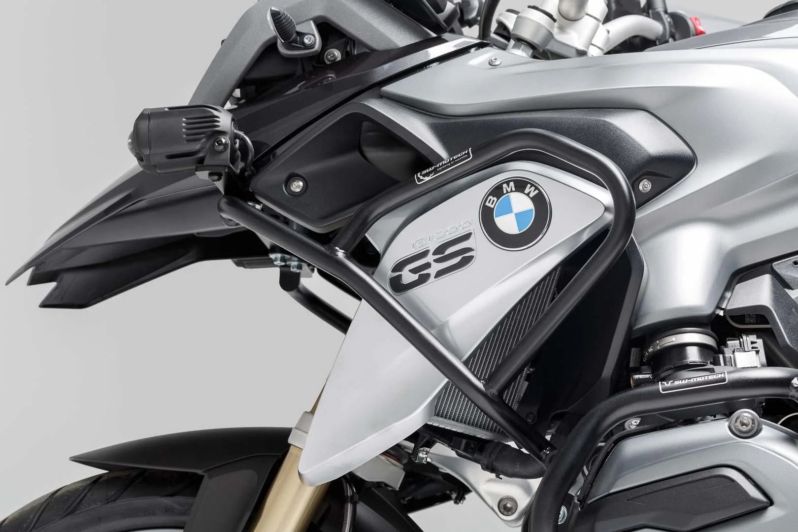 Crash bar BMW R 1200 GS (12-16) UPPER CRASH BAR. Black - Image 3