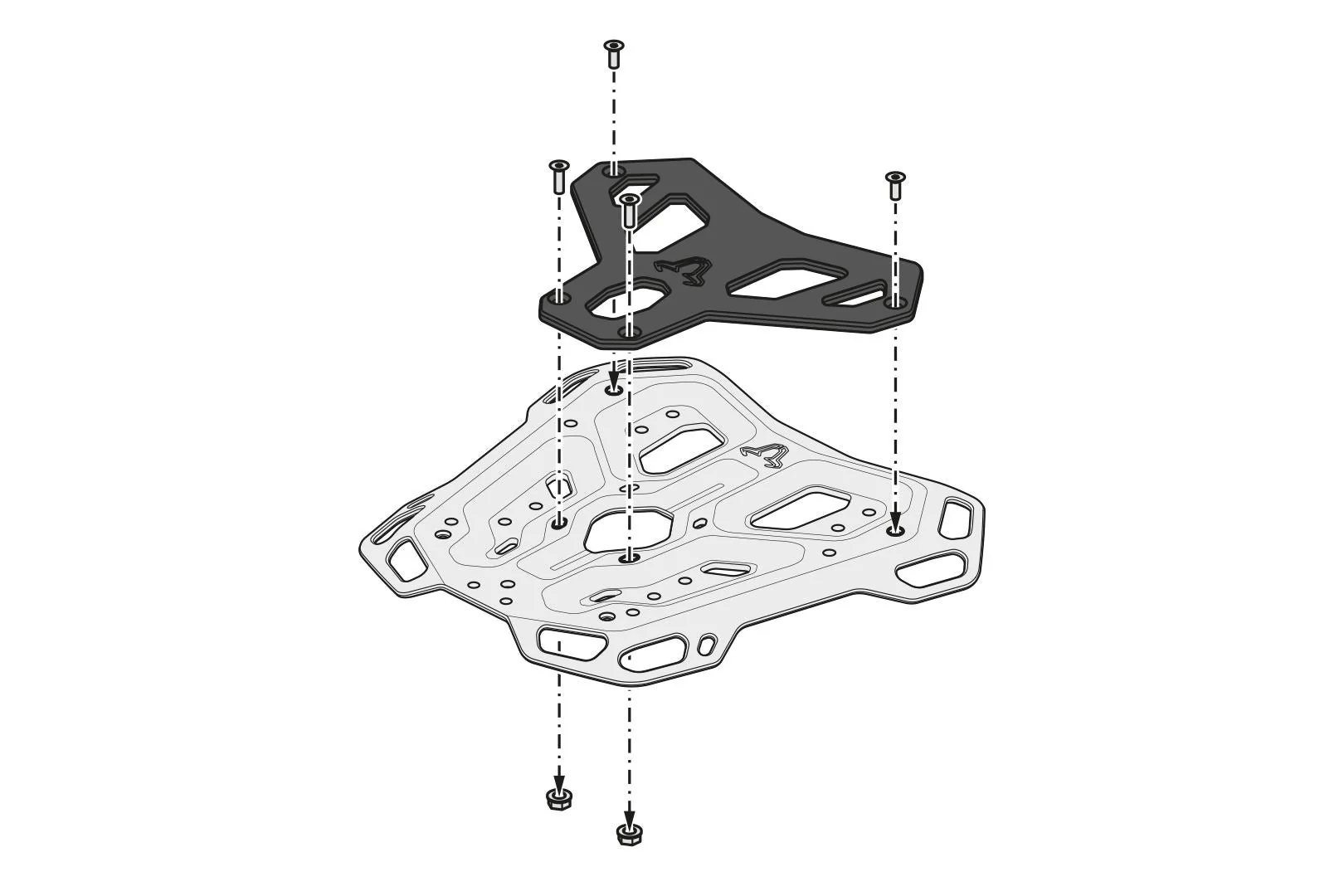 URBAN ABS Top Case System Honda CRF1100L Africa Twin (19-21) Black - Image 4